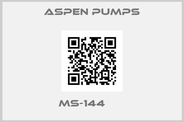 ASPEN Pumps-MS-144      