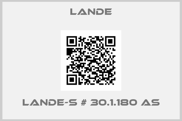 Lande-LANDE-S # 30.1.180 AS