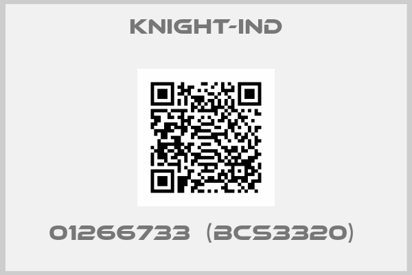 Knight-Ind-01266733  (BCS3320) 