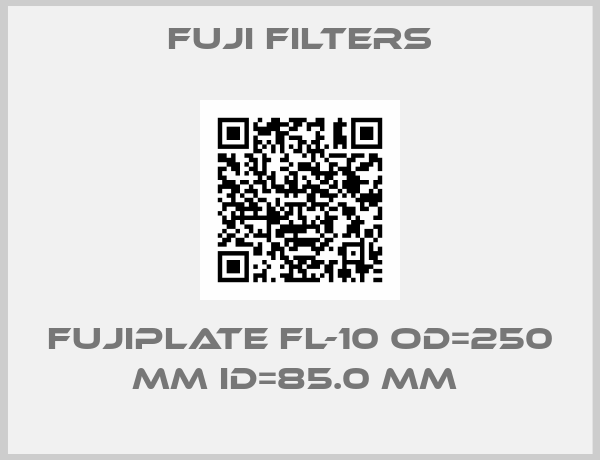 Fuji Filters-FUJIPLATE FL-10 OD=250 mm ID=85.0 mm 