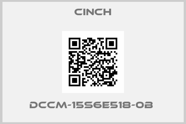 Cinch-DCCM-15S6E518-0B 