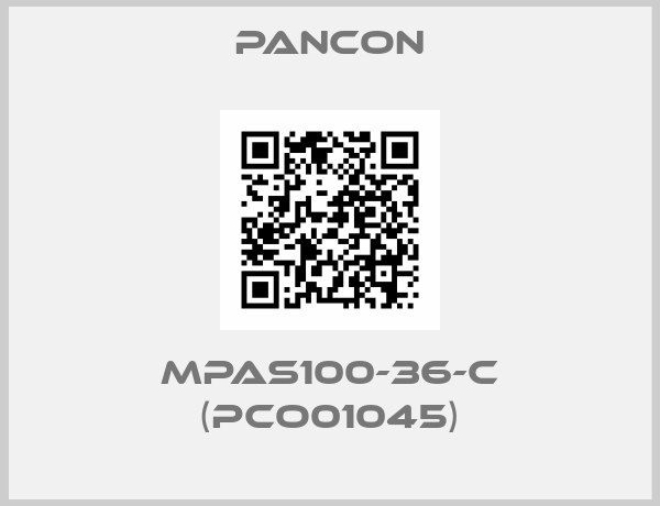 Pancon-MPAS100-36-C (PCO01045)