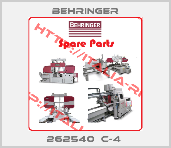 Behringer-262540  C-4 