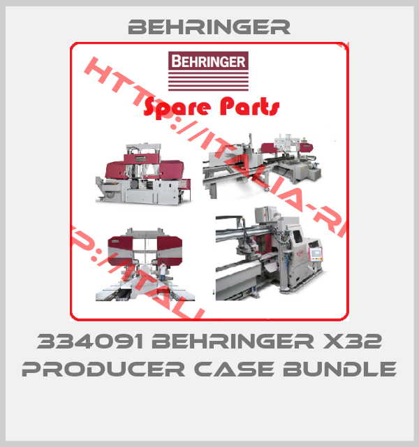 Behringer-334091 Behringer X32 Producer Case Bundle 