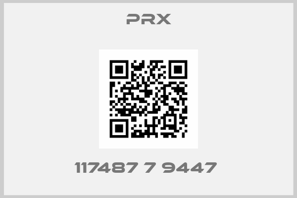 Prx-117487 7 9447 