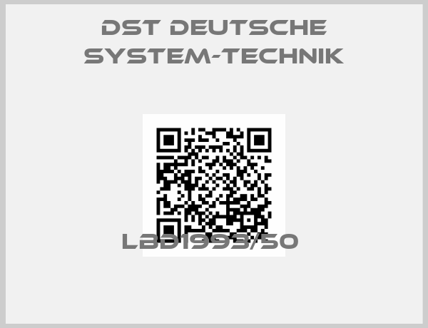 DST DEUTSCHE SYSTEM-TECHNIK-LBD1993/50 