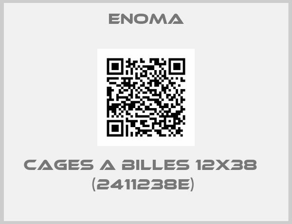 Enoma-CAGES A BILLES 12X38   (2411238E) 