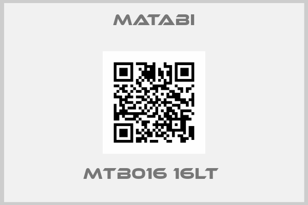Matabi-Mtb016 16lt 