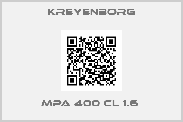Kreyenborg-MPA 400 CL 1.6 