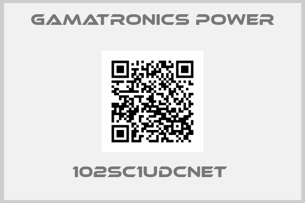 GAMATRONICS POWER-102SC1UDCNET 