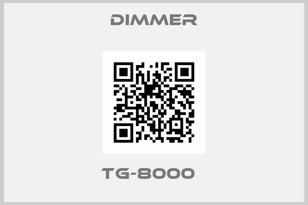 Dimmer-TG-8000  
