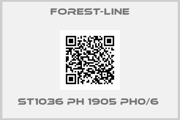 Forest-Line-ST1036 PH 1905 PH0/6 