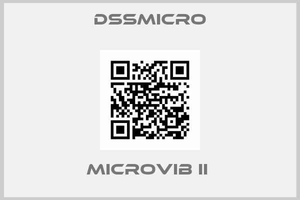 DSSMICRO-Microvib II 