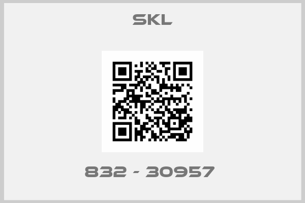SKL-832 - 30957 
