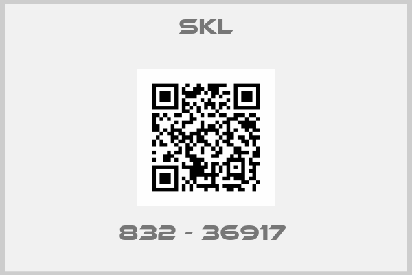 SKL-832 - 36917 