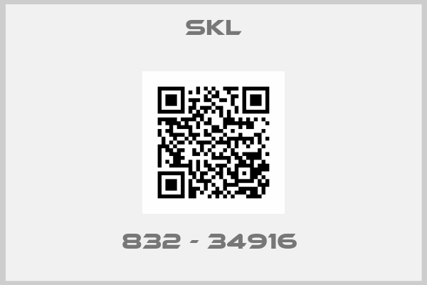 SKL-832 - 34916 