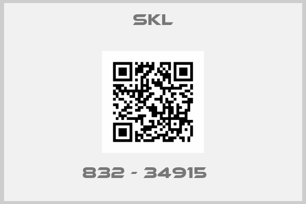 SKL-832 - 34915   