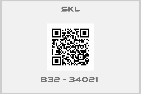 SKL-832 - 34021 