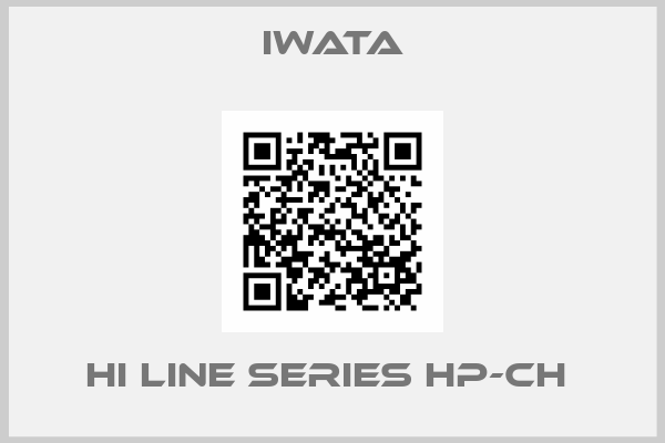 Iwata-Hi Line Series HP-CH 