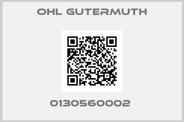 Ohl Gutermuth-0130560002 