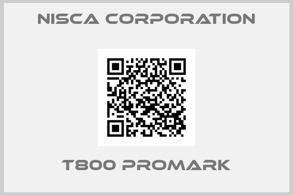 Nisca Corporation-T800 PROMARK