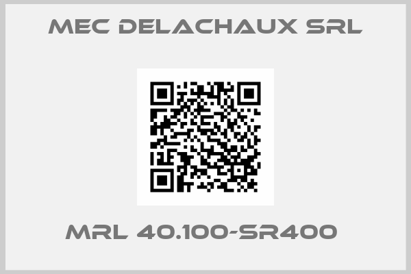 MEC DELACHAUX srl-MRL 40.100-SR400 