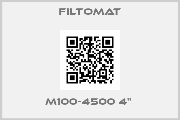 Filtomat-M100-4500 4" 