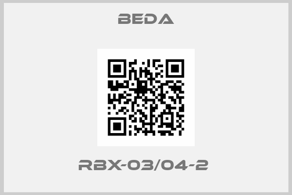 BEDA-RBX-03/04-2 
