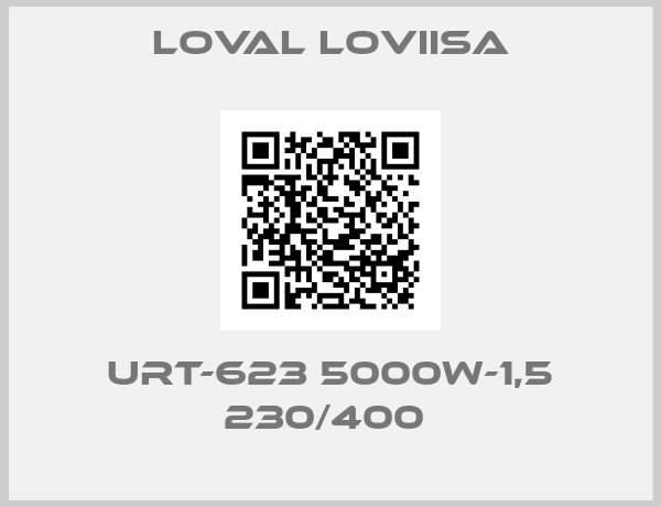 Loval Loviisa-URT-623 5000W-1,5 230/400 