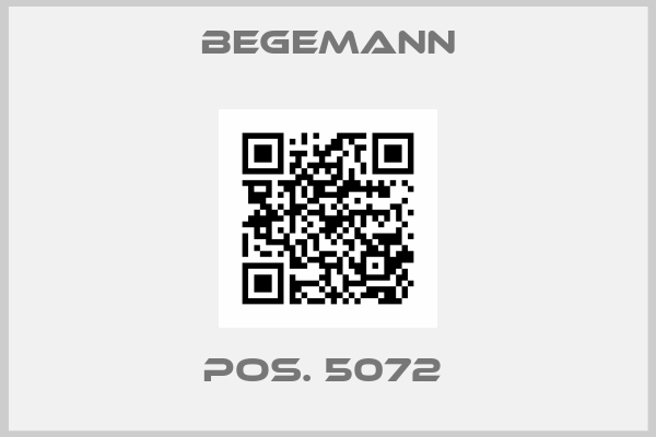 BEGEMANN-POS. 5072 