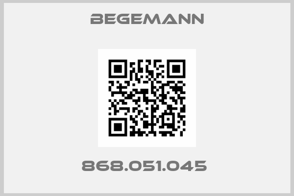 BEGEMANN-868.051.045 