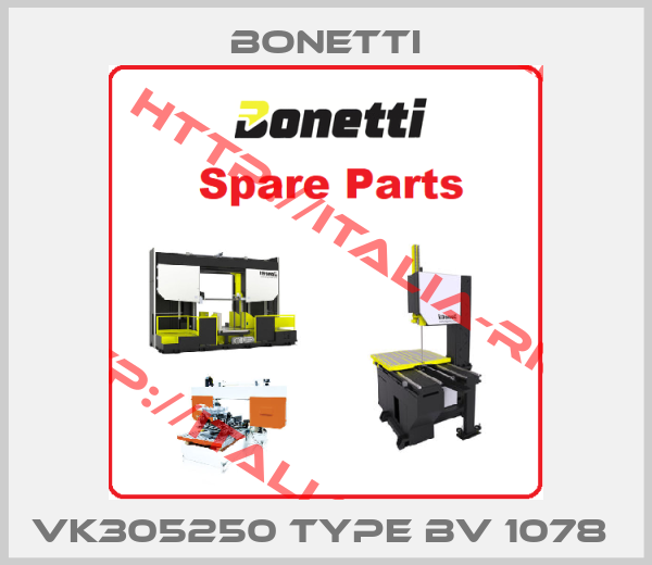 Bonetti-VK305250 type BV 1078 