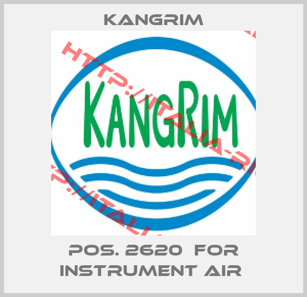 Kangrim-POS. 2620  FOR INSTRUMENT AIR 