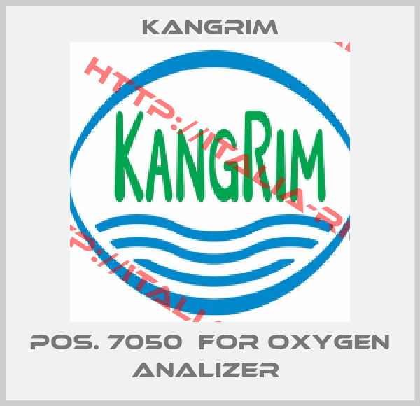 Kangrim-POS. 7050  FOR OXYGEN ANALIZER 
