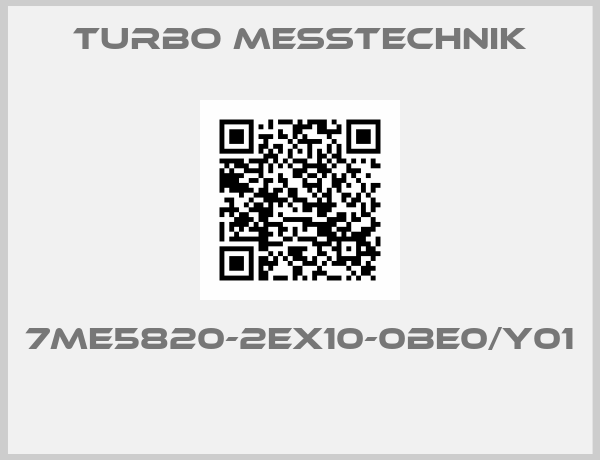 Turbo Messtechnik-7ME5820-2EX10-0BE0/Y01 
