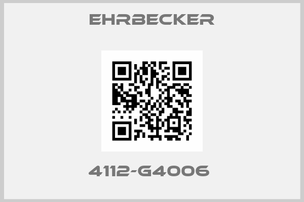 EHRBECKER-4112-G4006 