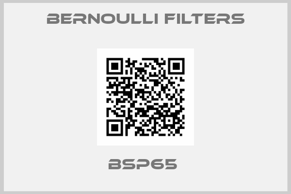 Bernoulli Filters-BSP65 