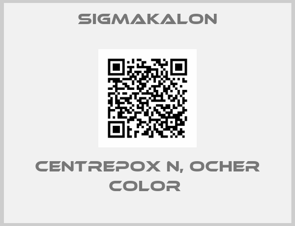 Sigmakalon-Centrepox N, ocher color 