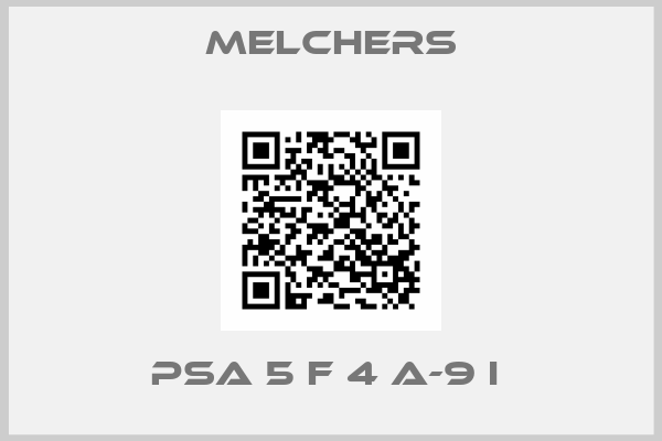 MELCHERS-PSA 5 F 4 A-9 I 