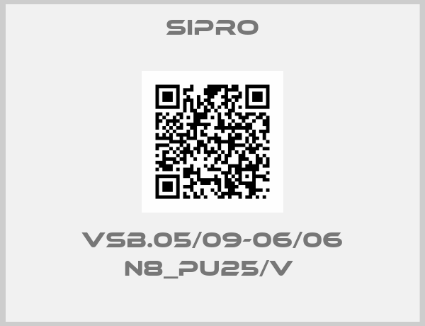 SIPRO-VSB.05/09-06/06 N8_PU25/V 