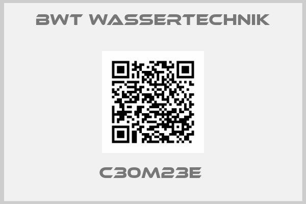 BWT Wassertechnik-C30M23E 