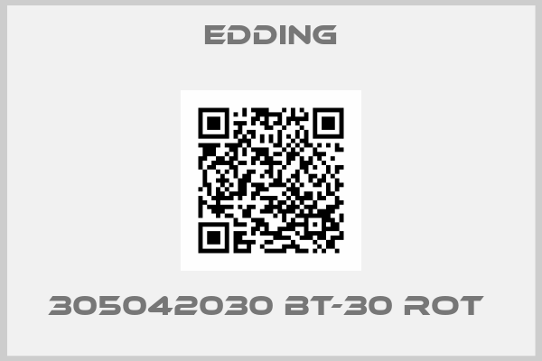 Edding-305042030 BT-30 rot 