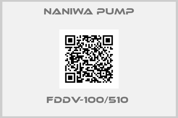 NANIWA PUMP-FDDV-100/510 