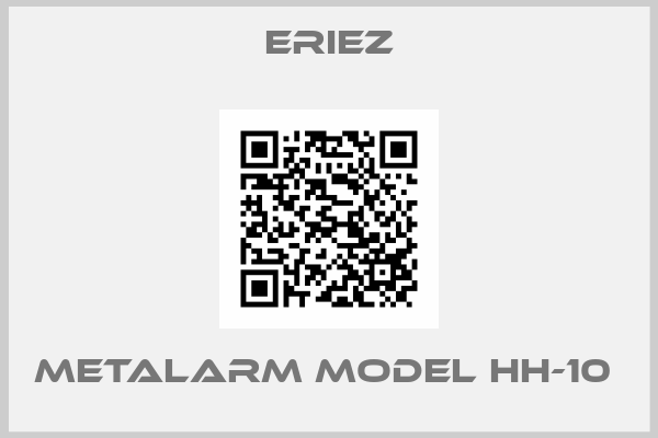 Eriez-METALARM MODEL HH-10 