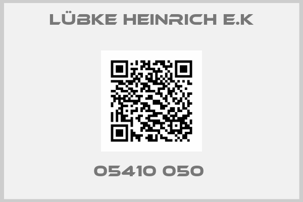 Lübke Heinrich e.K-05410 050 