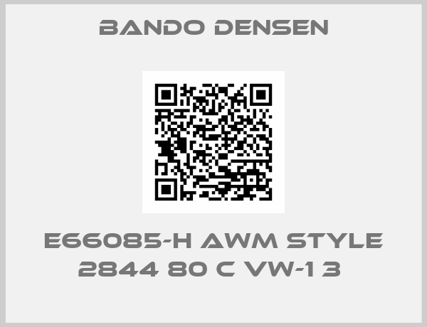 Bando Densen-E66085-H AWM Style 2844 80 C VW-1 3 