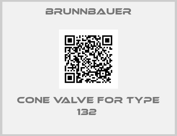 Brunnbauer-CONE VALVE FOR TYPE 132 