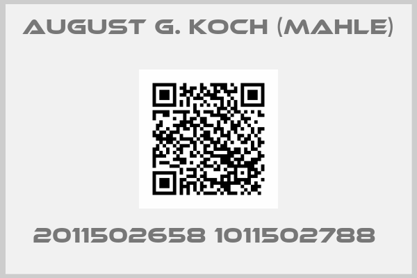 August G. Koch (Mahle)-2011502658 1011502788 