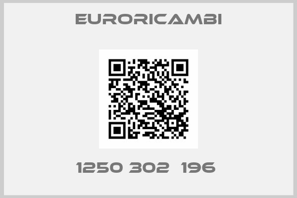 EURORICAMBI-1250 302  196 