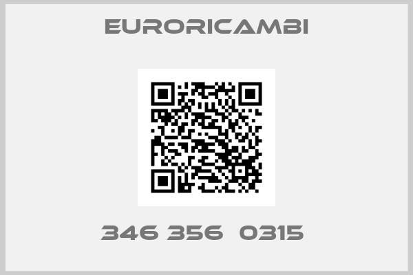 EURORICAMBI-346 356  0315 